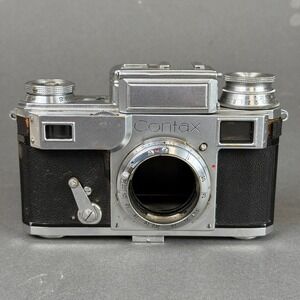 Zeiss Ikon Contax III Rangefinder Camera Body for parts or repair